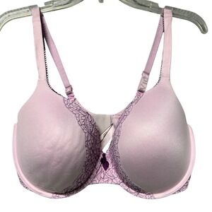 Victoria's Secret Body by Victoria Perfect Shape Lace Bra Lavender 38DDD J9S